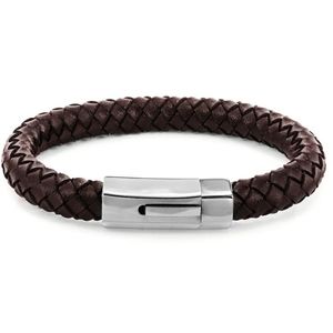 NWOT men's Crucible leather bracelet